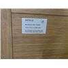 Image 5 : Modern Oak 3-Door Sideboard/Credenza (53.5x20x23x)