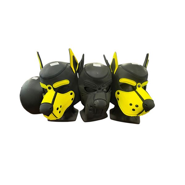Group of 3 Dog Masks