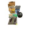 Image 1 : Group of Misc - WoodWind Carrying Case, Monopoly, Philips Lights, Omron Machine in case, Etc.