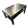 Image 1 : Black Wooden End Table