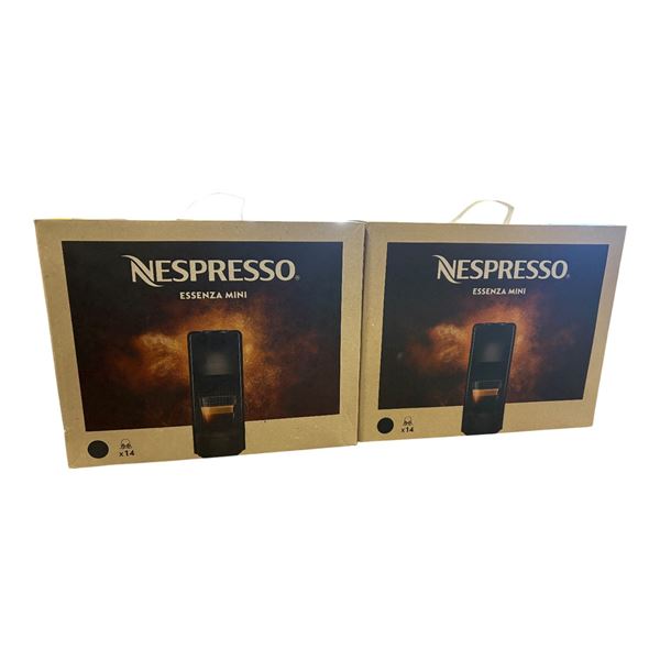 Group of 2 Nespresso Essenza Mini