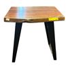 Image 1 : Wood Top Table w/Metal Frame (24x21x24)