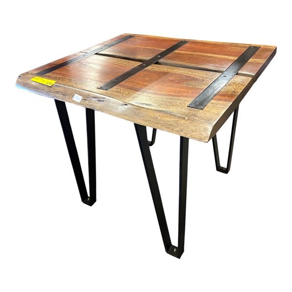 Wood Table Top End Table (28x28x24)