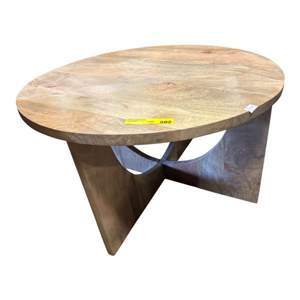 Wood Top Table (33x18)