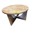 Image 1 : Wood Top Table (33x18)