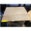 Image 3 : Modern Concrete Triangular Side Table with Slab Legs (24x20x23.5)