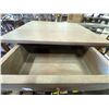 Image 4 : Grey Wash Wood Side Table w/Drawer (18x15.5x22)