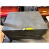 Image 2 : Black Wood 2-Drawer Nightstand (23.5x18x21.5) - RV $295