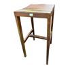 Image 1 : Wood Stool (30in H)