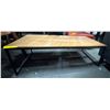 Image 2 : Wood Top Coffee Table (45x22x14)