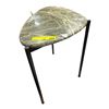 Image 1 : Green Marble Side Table (23 DIA x 21