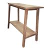 Image 1 : Rustic Grey 2-Tier Console Sofa Table