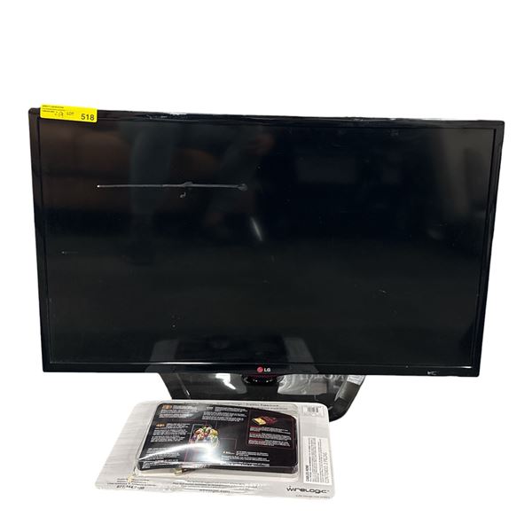 LG 39" LED TV, Model 39LN5300-UB (2013), with WireLogic Cable Accessory Pack