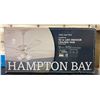 Image 2 : Hampton Bay 52in LED Indoor Ceiling Fan in box