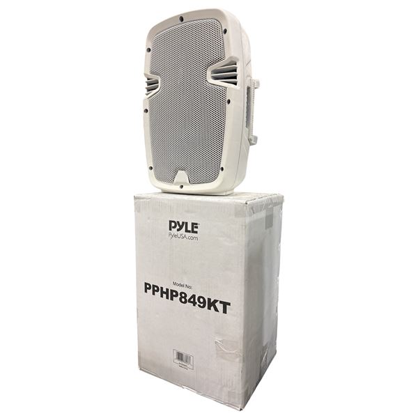 Group of 2 PYLE PPHP849KT Speaker in box