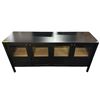 Image 1 : 4 Door Wood Media Console Table (73x20x34)