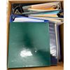 Image 2 : Box of Various Binders w/Papers