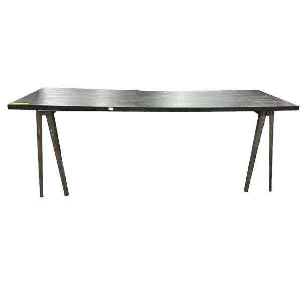 Large Dark Wood Dining Table (79x23.5x29)