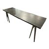 Image 2 : Large Dark Wood Dining Table (79x23.5x29)