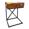 Image 1 : Single Drawer Wood Cabinet (18x15x26.5)