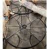 Image 2 : Group of 5:  4-Pcs Round 36" Patio Dining Tables and Patio Umbrella - without base