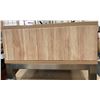 Image 2 : Square Wooden Side Table, H18" x 29" x 29" - some minor wear