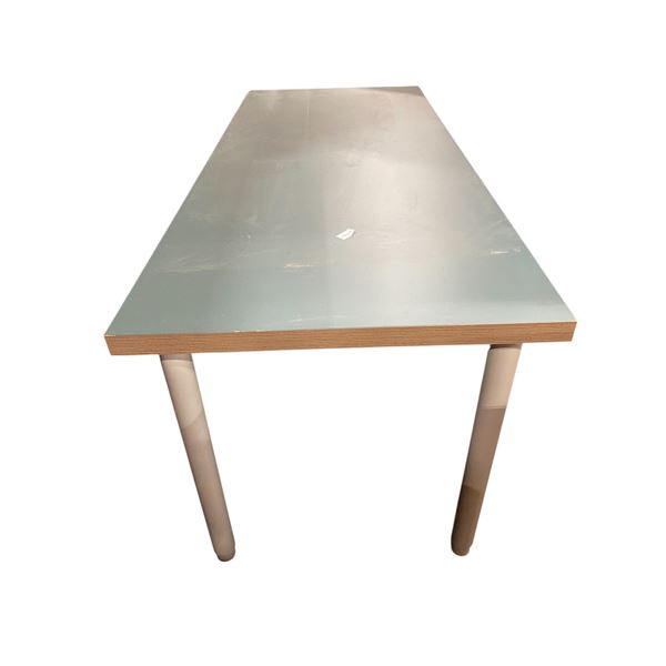 Rectangular Wooden Desk, H24" x W55" x D23.5"