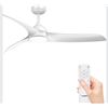 Image 1 : BNIB - TAVZAKE 56" Ceiling Fans White - RV $159.99 - with Light and Remote Control