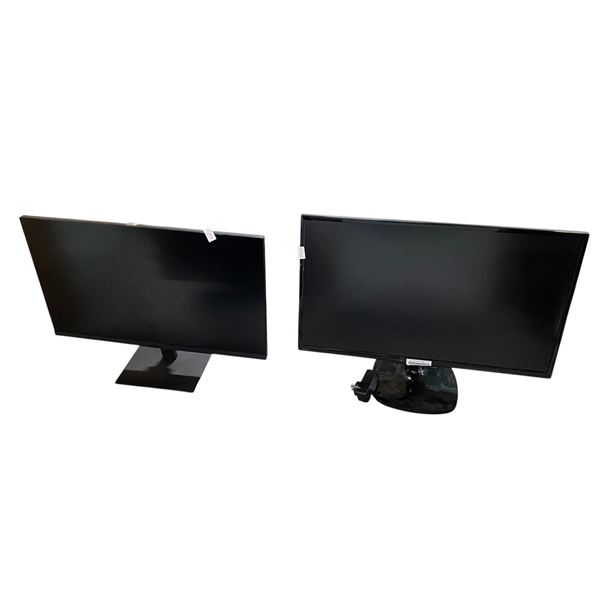 2-Pcs 27" Monitors - LG, Koorui