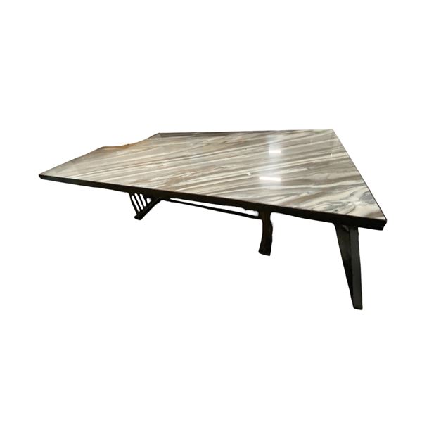 Large Contemporary Dining Table, H30.5" x W102" x D47"