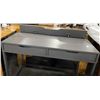 Image 3 : Gray Wooden Computer Desk, H30" x W39" x D19"