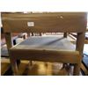 Image 4 : Light Brown Wooden Nightstand, H23.5" x W17.5" x 13" - RV $295