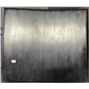 Image 2 : Black Wooden Backless Vanity Stool, H24" x 16" x 13.5"