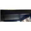 Image 3 : Black Wooden Backless Vanity Stool, H24" x 16" x 13.5"