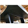 Image 3 : Charcoal Black Square Wooden Side Table, H24" x W24" x D20" - RV $245