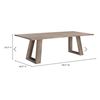 Image 4 : BNIB - Moe's Tanya Dining Table Top Only (VE-1076-29-A)