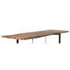 Image 2 : BNIB Moe's Bent Natural Wood Dining Small Table Top Only (VE-1000-03-A)