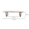 Image 4 : BNIB Moe's Wilks White Dining Table Top Only (PP-1014-18)