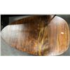 Image 2 : Dark Brown Wooden Coffee Table, H18" x W39" x 23"