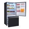 Image 3 : BNIB - Forno Milano Espresso 31-Inch 17.2 cu. ft. Bottom Freezer Right Swing Door Refrigerator in Bl