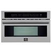 Image 1 : BNIB -  Forno Built In Microwave And Convection Oven, 30 inch Exterior Width, 1.6 cu. ft. Capacity, 