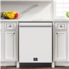 Image 3 : Forno Romano Espresso 24 in. Built-In Tall Tub, Top Control, White Dishwasher, 52 dBA, ENERGY STAR i