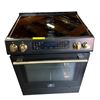 Image 1 : Forno Espresso Donatello 30" Induction Range Black, 4 elements, 5.0 cu.ft. True Convection Oven - Mo