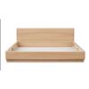 Image 2 : BNIB - Moe's Round Off King Bed Oak - 80.5in W x 84.5in D x 30.25in H - RV $2,649