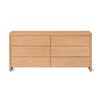 Image 1 : BNIB - Sunday's Form Dresser Oak - 64in W x 18in D x 30in H - RV $2,250