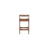 Image 3 : BNIB - Sunday's Plane Stool Walnut - 19in W x 19in D x 33in H - RV $570