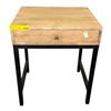Image 2 : Light Brown Wooden Nightstand, H24" x W20" x D15.5"