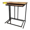 Image 3 : 2-Pcs Nesting Wooden Side Tables, H24" x W22" x D15" / H22" x W18" x D11" - RV $145
