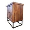 Image 2 : Brown 2-Drawer Wooden Nightstand, H31" x W29" x D18" - RV $325
