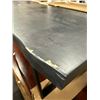 Image 3 : Charcoal Black Live-Edge Wooden Coffee Table / Bench, H18" x W57" x D17" - RV $295